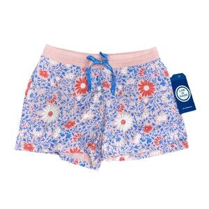 Life Is Good Shorts Womens Small Pink Floral Wildflower Sleep Comfort Casual NEW